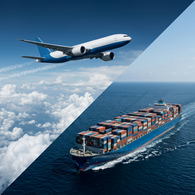 Air Freight vs Sea Freight — Which Should You Choose?