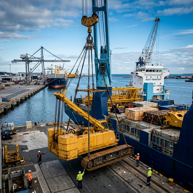 Construction Freight & Building Material Logistics