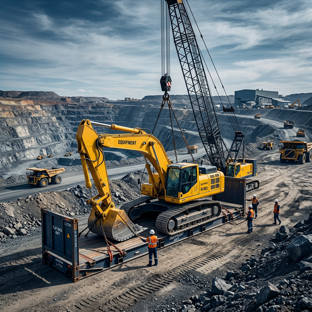 Mining Freight & Heavy Equipment Logistics